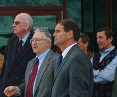 Sen. Bennett and USU group