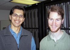student researchers Dmitry Zubarev and Eldon Koyle