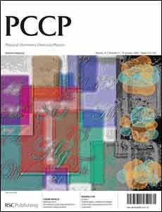 cover of ‘Physical Chemistry Chemical Physics’ 