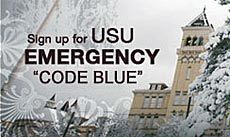 USU Emergency Alert illustration