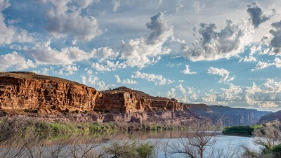 Colorado River and surrounding environment.