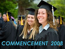 USU students at commencement