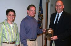 Lisa Berreau, Richard Mueller and Dean Don Fiesinger