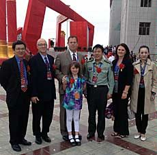 trade mission group in China