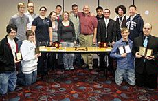 USU's award-winning Speech and Debate team 2010