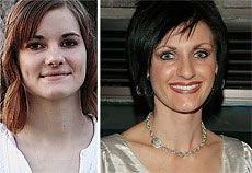 USU Distance Education students Rachel Carter and Kristen McClellan 