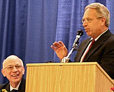 Pdt Albrecht and Sen. Bob Bennett Attend Diversified Agriculture Conference