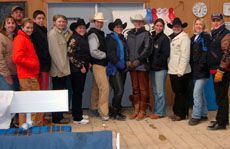 USU Equestrian Team and family 