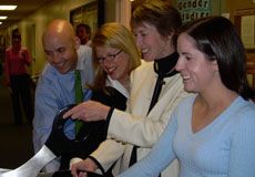 Aaron Andersen, Krystin Deschamps, Noelle Call and Lisa Hancock 