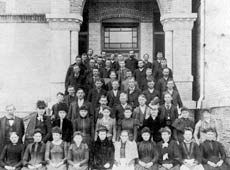 USU's first faculty, historical photo