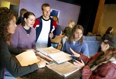 USU mentors sharing GEAR UP experiences