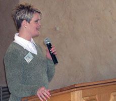 Scholarship recipient Angie Day 