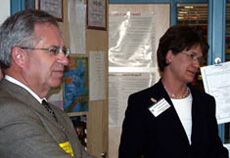 Gov. Huntsman Visits Edith Bowen School