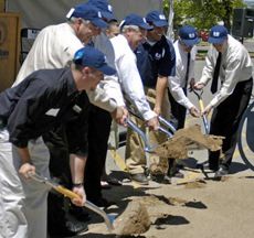 Official ground breaking