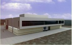 architect's rendering of the new facility