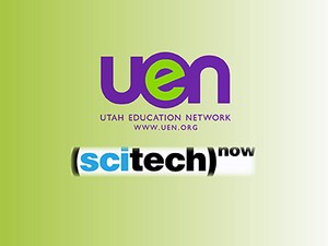 Utah Education Network SciTech Now logo