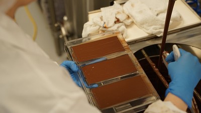 Aggie Chocolate being made in the lab.