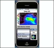 iphone, space weather application 