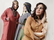 Cast members from USU's production of 'King Lear'