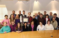 group photo: Department of Languages, Philosophy and Speech Communication 