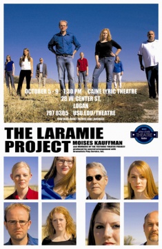 Utah State's Laramie Project poster
