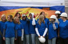 USU student volunteers