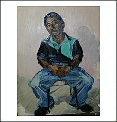artwork in exhibit, “Jorge