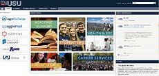 MyUSU portal homepage