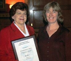 Gov. Olene Walker and Nancy Mesner 