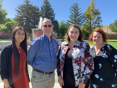 Mireya Molinar, David McOmber, Jacque Ware and Becky Varndell