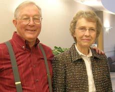 Richard Olsen and LiVina Hymas Olsen