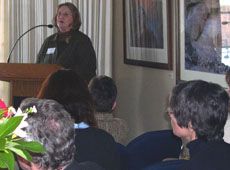Pat Gantt lecturing