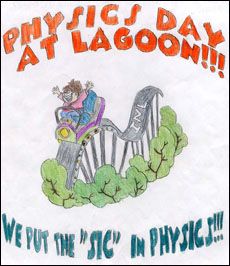 USU Physics Day T-shirt logo