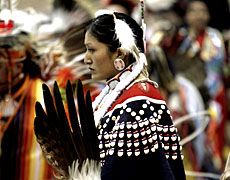 Powwow participant