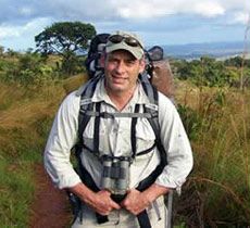 USU's Johan du Toit conducting field study