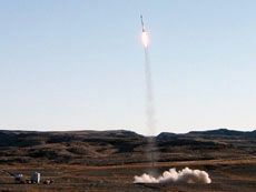 USU's rocket takes off