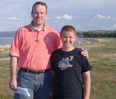 Doug and Konnor Andersen 