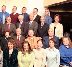 Seely-Hinckley scholars, family members and administrators