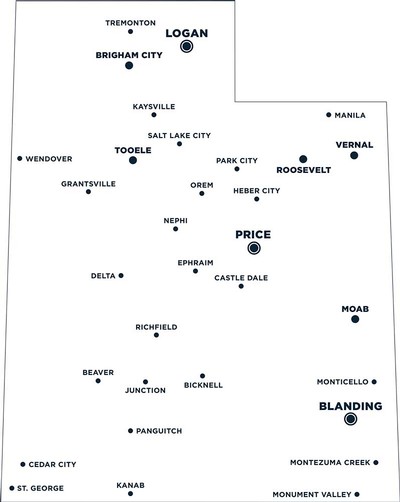 USU Statewide Campus Map