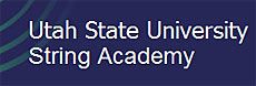USU String Academy nameplate