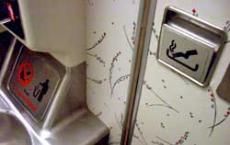 bathroom no smoking sign