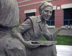 Educator, Teacher, Friend sculpture