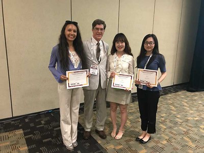 Sumira Phatak with her award and other award winners.