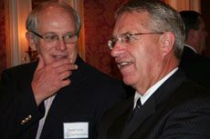 David Stein and President Albrecht