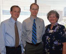 Todd Moon, Jacob Gunther and Ronda Menlove 