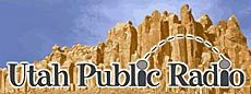 Utah Public Radio nameplate illustration