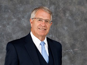 Utah State University President Stan Albrecht