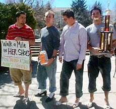 participants from Walk-a-Mile-in-Her-Shoes