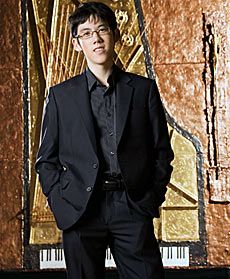 Haochen Zhang performs at USU's Wassermann Festival