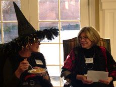 Louise Young and Marina Hall